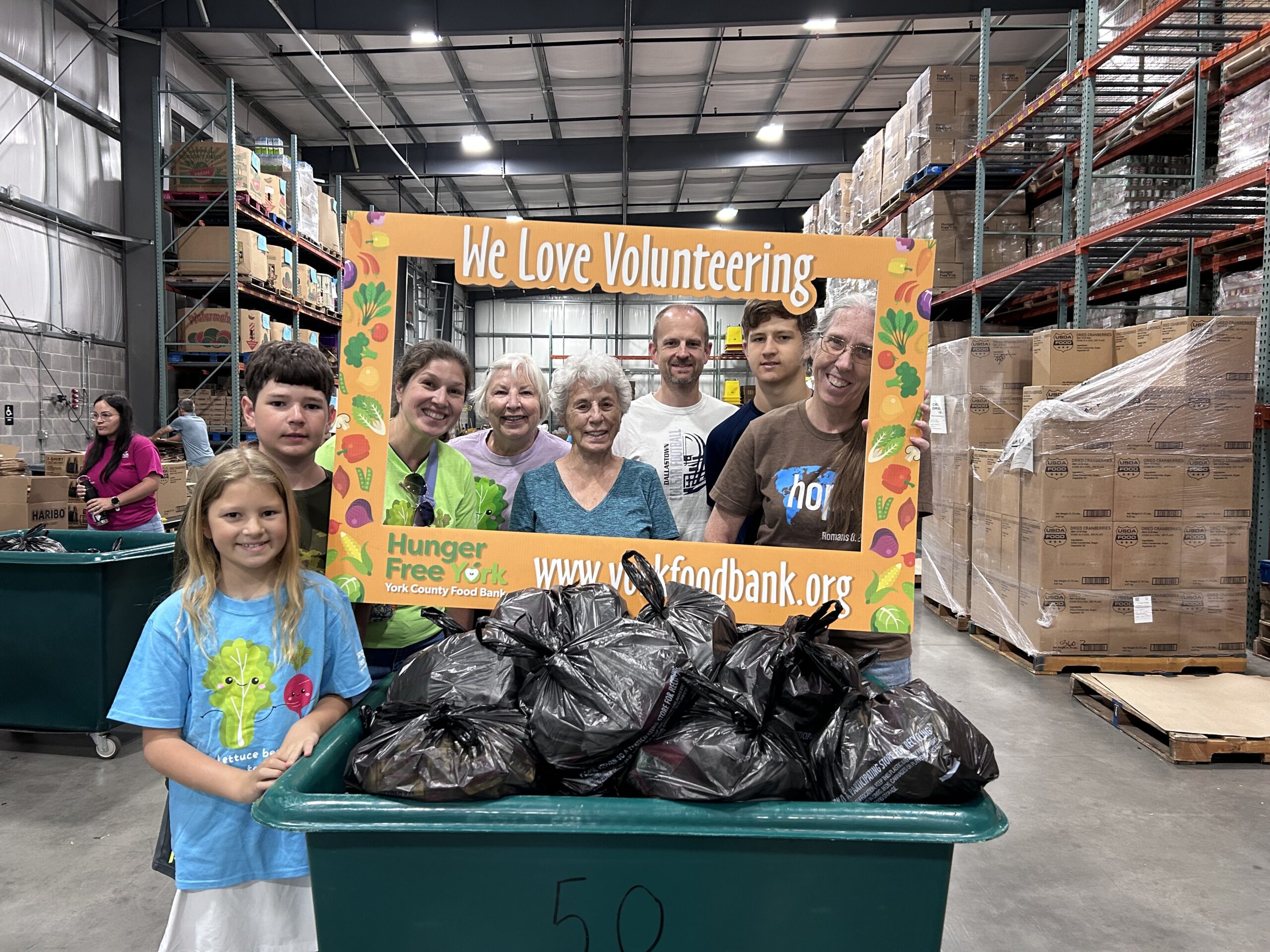 York Food Bank Family Day
